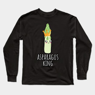 Asparagus King Kawaii Long Sleeve T-Shirt